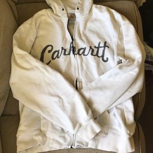 Nice Carhartt jacket with hood and zipper